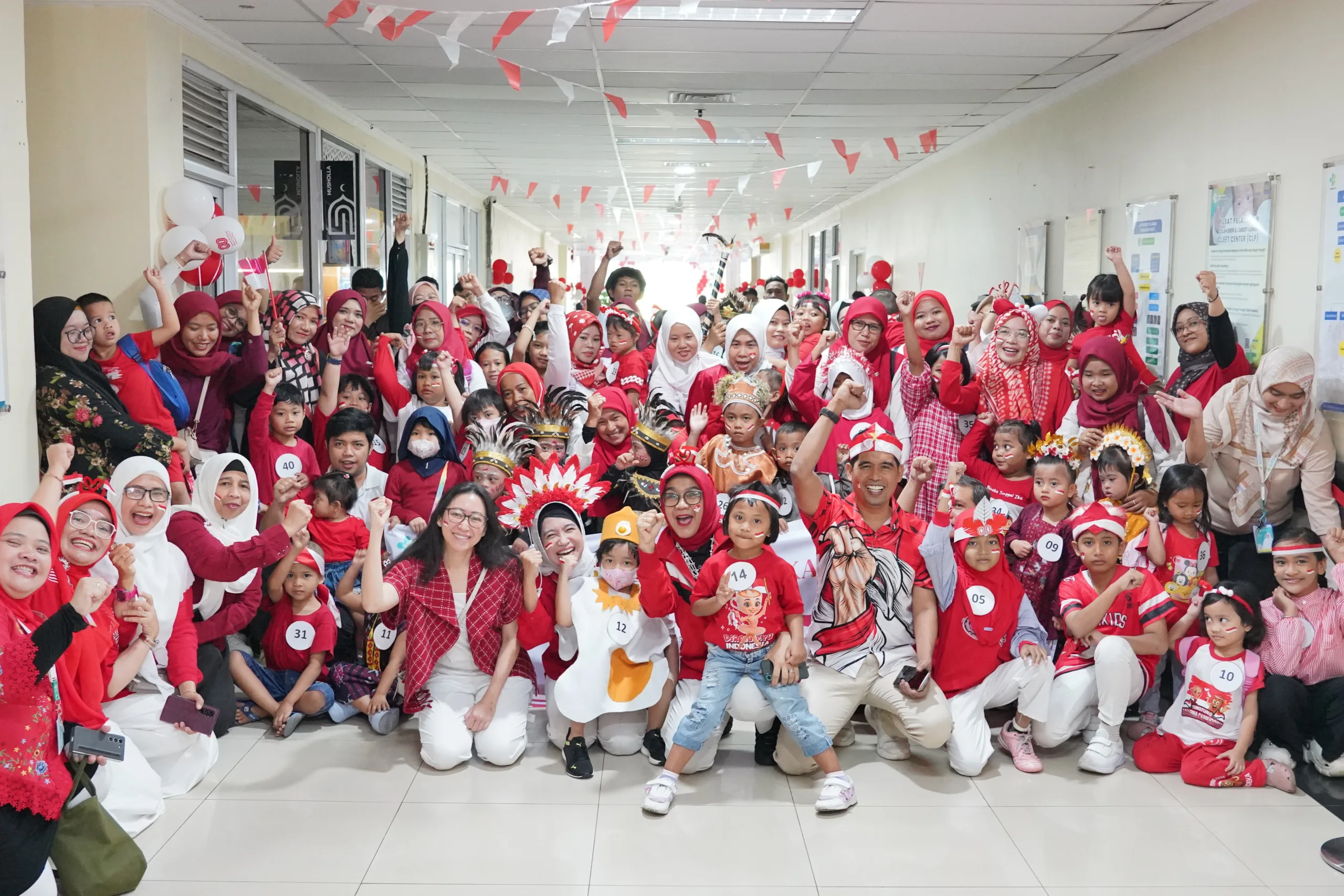 MERDEKA! BEGINI KESERUAN HUT RI KE-80 DI RSAB HARAPAN KITA