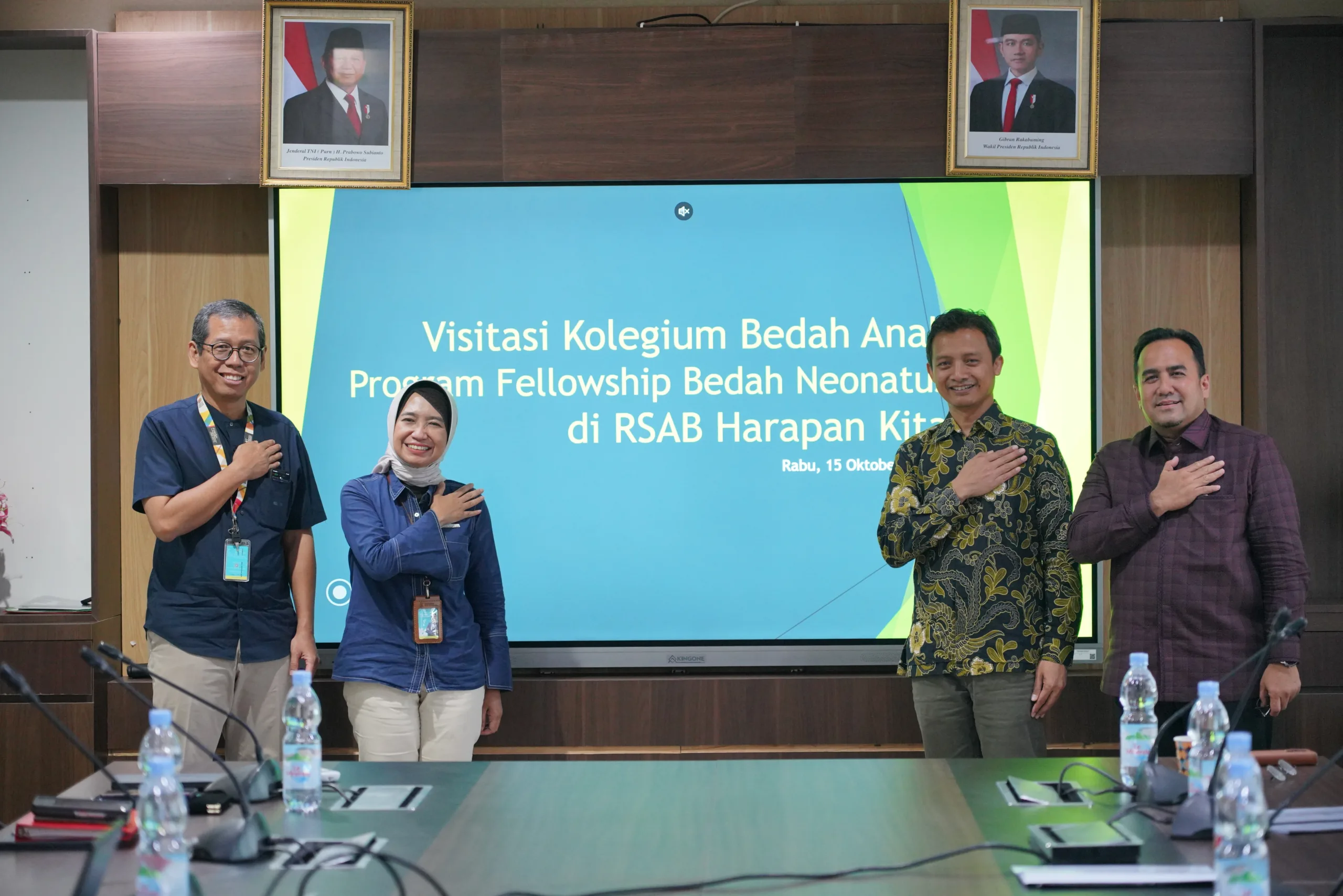 RSAB HARAPAN KITA TEKEN KERJA SAMA FELLOWSHIP NEONATUS